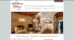 Desktop Screenshot of anapartmentinflorence.com